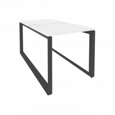 Onix Рабочая станция на О-образном м/к O.MO-D.RS-2.0.7 Белый Бриллиант/Металл Антрацит 780*1475*750