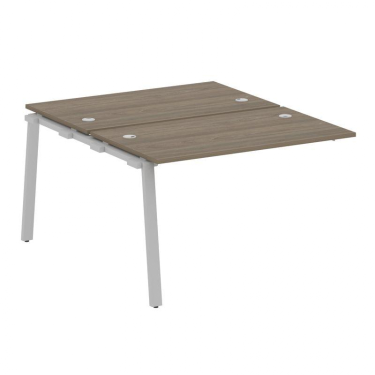 Metal System Проходной элемент рабочей станции на А-образном м/к БА.ПРС-СП-2.2 Вяз Благородный/Метал