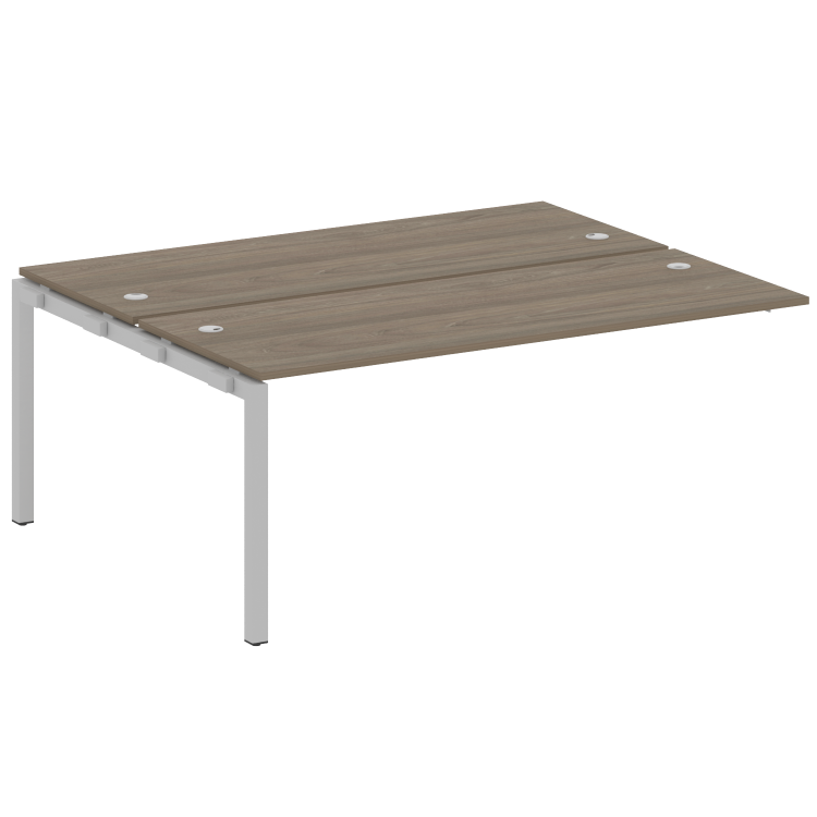 Metal System Quattro Проходной элемент рабочей станции на П-образном м/к 50БП.ПРС-СП-2.5 Вяз Благоро