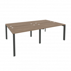 Onix Рабочая станция на П-образном м/к O.MP-D.RS-4.2.7 Дуб Аризона/Металл Антрацит 2360*1475*750