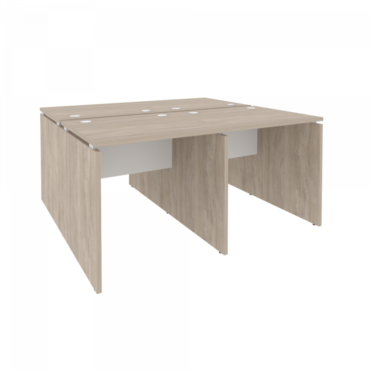 Onix Рабочая станция O.D.RS-4.0.7 Дуб Аттик/Белый Бриллиант 1560*1475*750