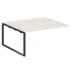 Metal System Проходной элемент рабочей станции на О-образном м/к БО.ПРС-СП-2.4 Дуб Наварра/Металл Ан