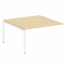 Metal System Quattro Проходной элемент рабочей станции на П-образном м/к 50БП.ПРС-СП-2.3 Акация Лорк