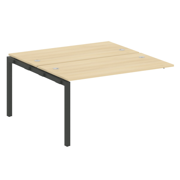 Metal System Quattro Проходной элемент рабочей станции на П-образном м/к 50БП.ПРС-СП-2.3 Акация Лорк