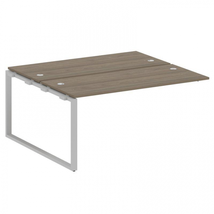 Metal System Проходной элемент рабочей станции на О-образном м/к БО.ПРС-СП-2.4 Вяз Благородный/Метал