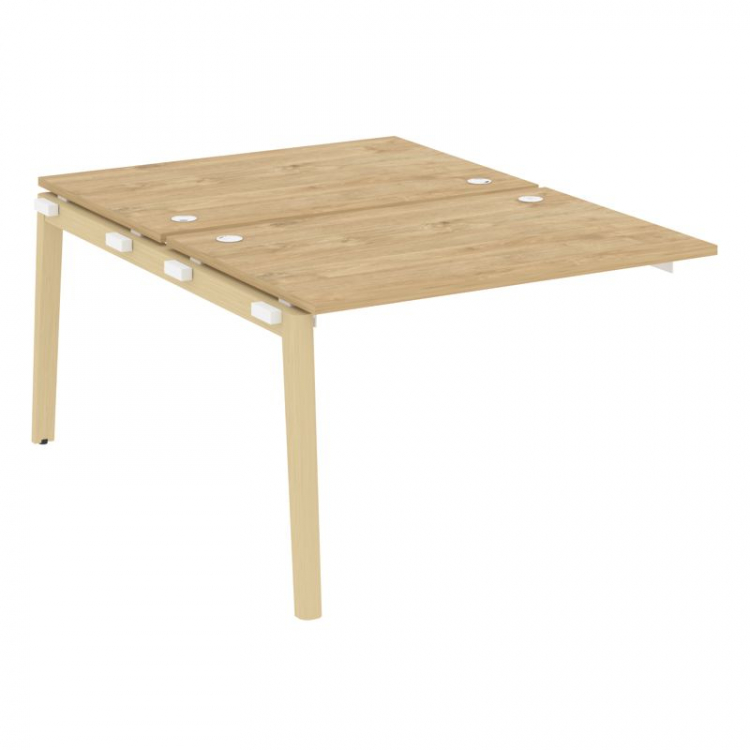 Onix Wood Наборный эл. раб. станции OW.2.NRS-2.8 Тиквуд Светлый/Дуб Светлый/Металл Белый 1180*1635*7