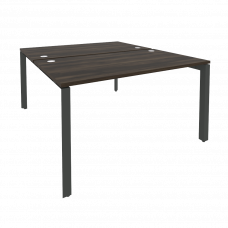 Onix Рабочая станция на П-образном м/к O.MP-D.RS-2.3.8 Дуб Мали/Металл Антрацит 1380*1635*750