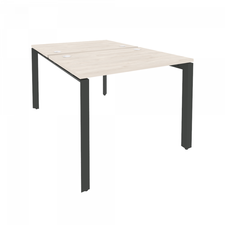 Onix Рабочая станция на П-образном м/к O.MP-D.RS-2.1.7 Денвер Светлый/Металл Антрацит 980*1475*750