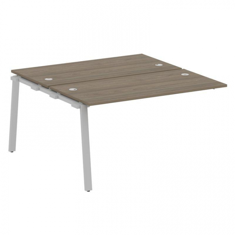 Metal System Проходной элемент рабочей станции на А-образном м/к БА.ПРС-СП-2.3 Вяз Благородный/Метал