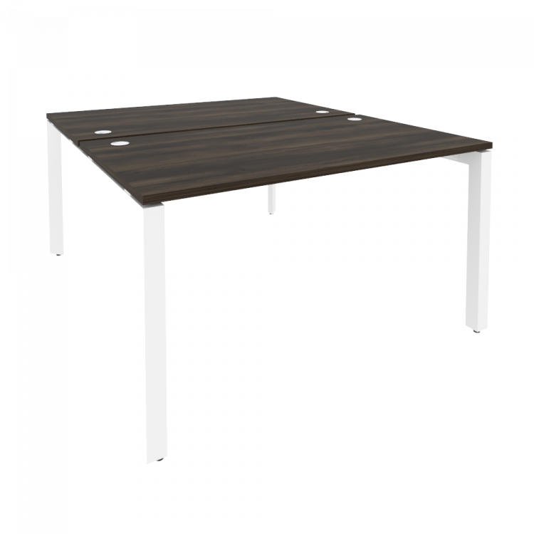 Onix Рабочая станция на П-образном м/к O.MP-D.RS-2.3.8 Дуб Мали/Металл Белый 1380*1635*750