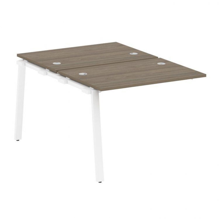 Metal System Проходной элемент рабочей станции на А-образном м/к БА.ПРС-СП-2.1 Вяз Благородный/Метал