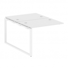 Metal System Проходной элемент рабочей станции на О-образном м/к БО.ПРС-СП-2.1 Белый/Металл Белый 10