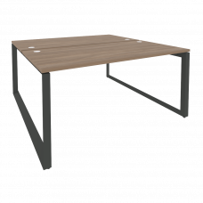 Onix Рабочая станция на О-образном м/к O.MO-D.RS-2.4.8 Дуб Аризона/Металл Антрацит 1580*1635*750