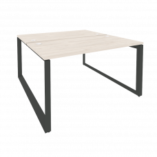 Onix Рабочая станция на О-образном м/к O.MO-D.RS-2.3.7 Денвер Светлый/Металл Антрацит 1380*1475*750