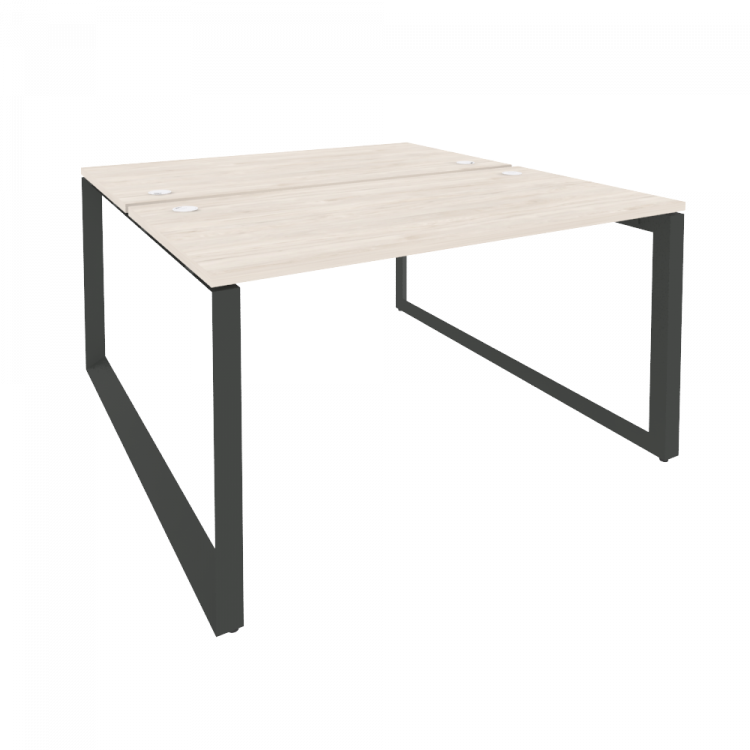 Onix Рабочая станция на О-образном м/к O.MO-D.RS-2.3.7 Денвер Светлый/Металл Антрацит 1380*1475*750