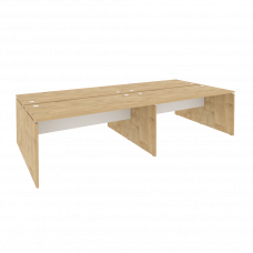 Onix Рабочая станция O.D.RS-4.4.7 Тиквуд Светлый/Белый Бриллиант 3160*1475*750