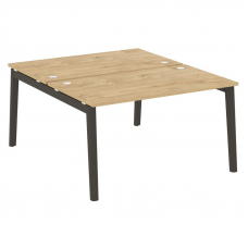 Onix Wood Рабочая станция OW.D.RS-2.3.8 Тиквуд Светлый/Дуб Темный/Металл Антрацит 1380*1635*750