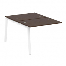 Metal System Проходной элемент рабочей станции на А-образном м/к БА.ПРС-СП-2.1 Венге Цаво/Металл Бел