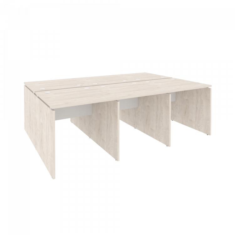 Onix Рабочая станция O.D.RS-6.0.8 Денвер Светлый/Белый Бриллиант 2340*1635*750