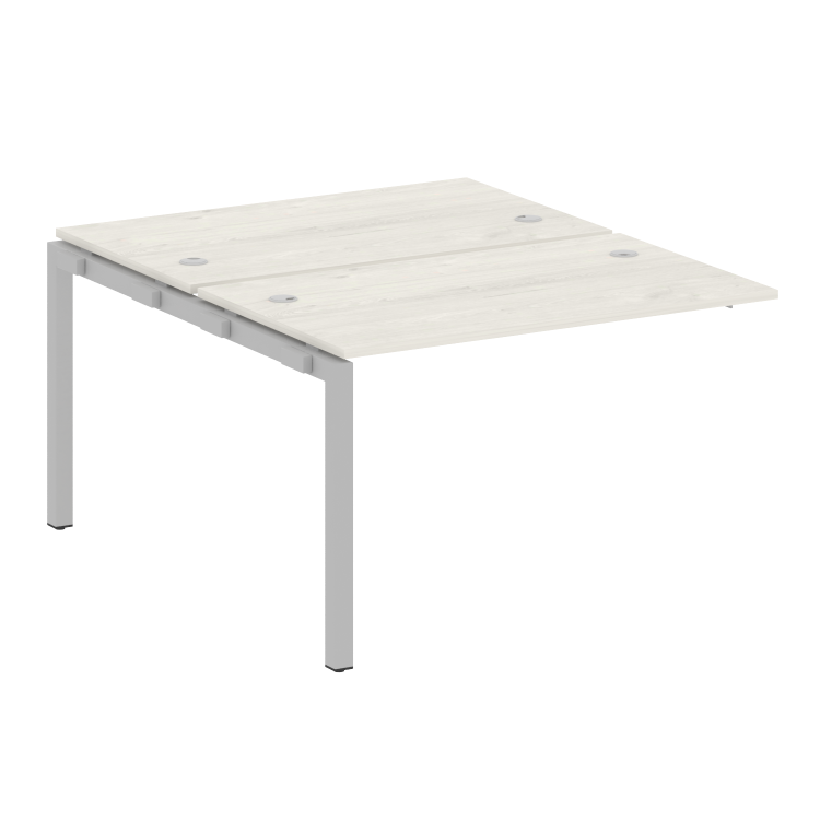 Metal System Quattro Проходной элемент рабочей станции на П-образном м/к 50БП.ПРС-СП-2.2 Дуб Наварра