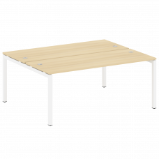 Metal System Quattro Рабочая станция на П-образном м/к 50БП.РАС-СП-2.5 Акация Лорка/Металл Белый 180
