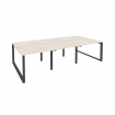 Onix Рабочая станция на О-образном м/к O.MO-D.RS-6.1.7 Денвер Светлый/Металл Антрацит 2940*1475*750