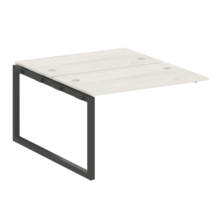 Metal System Quattro Проходной элемент рабочей станции на О-образном м/к 50БО.ПРС-СП-2.2 Дуб Наварра