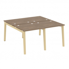 Onix Wood Рабочая станция OW.D.RS-4.0.8 Дуб Аризона/Дуб Светлый/Металл Белый 1560*1635*750