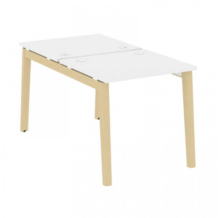 Onix Wood Рабочая станция OW.D.RS-2.0.7 Белый Бриллиант/Дуб Светлый/Металл Белый 780*1475*750