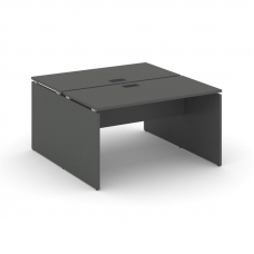 Style Project Рабочая станция 2-х сторон. SN-D.DRS-004 Антрацит/Черная Заглушка 1580*1232*750