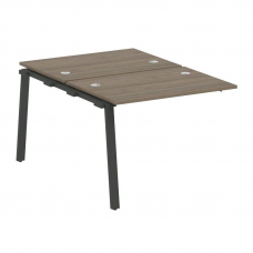 Metal System Проходной элемент рабочей станции на А-образном м/к БА.ПРС-СП-2.1 Вяз Благородный/Метал