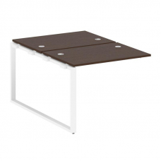 Metal System Проходной элемент рабочей станции на О-образном м/к БО.ПРС-СП-2.1 Венге Цаво/Металл Бел