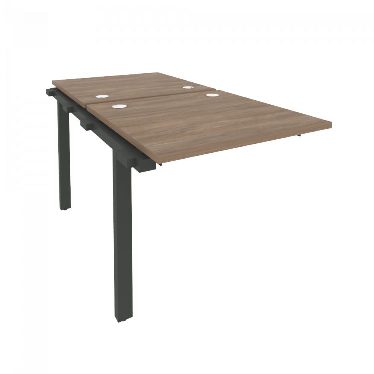 Onix Наборный элемент рабочей станции на м/к O.M-2.NRS-0.8 Дуб Аризона/Металл Антрацит 780*1635*750