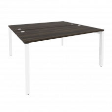 Onix Рабочая станция на П-образном м/к O.MP-D.RS-2.4.7 Дуб Мали/Металл Белый 1580*1475*750