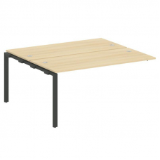 Metal System Проходной элемент рабочей станции на П-образном м/к БП.ПРС-СП-2.4 Акация Лорка/Металл А