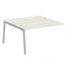 Metal System Проходной элемент рабочей станции на А-образном м/к БА.ПРС-СП-2.3 Дуб Наварра/Металл Се