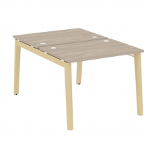 Onix Wood Рабочая станция OW.D.RS-2.1.7 Дуб Аттик/Дуб Светлый/Металл Белый 980*1475*750