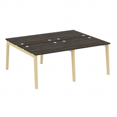 Onix Wood Рабочая станция OW.D.RS-4.1.8 Дуб Мали/Дуб Светлый/Металл Белый 1960*1635*750