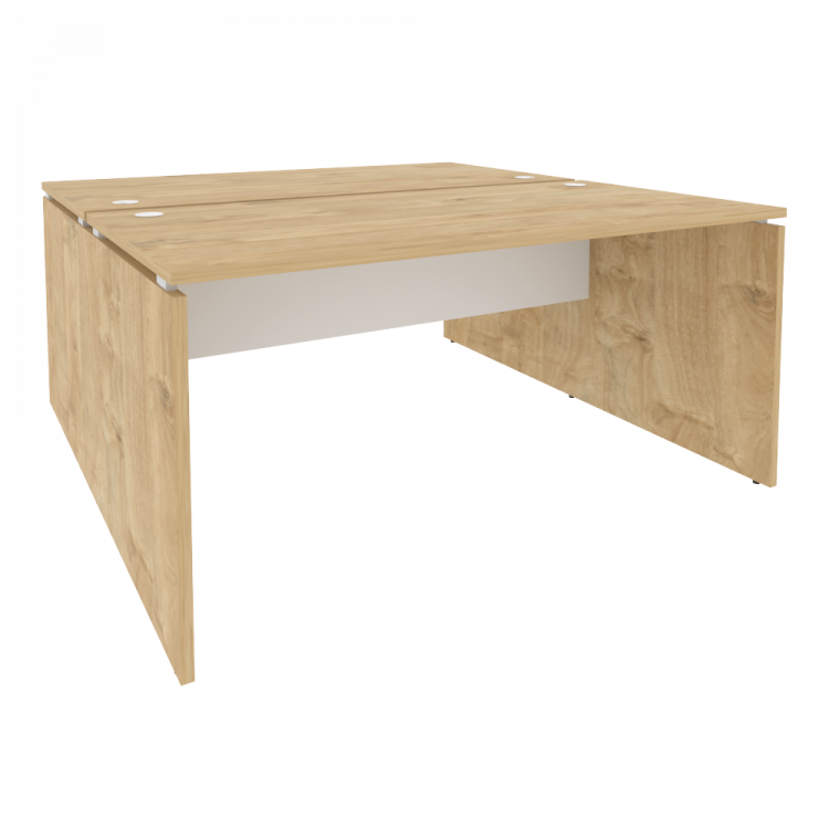 Onix Рабочая станция O.D.RS-2.4.8 Тиквуд Светлый/Белый Бриллиант 1580*1635*750