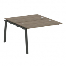 Metal System Проходной элемент рабочей станции на А-образном м/к БА.ПРС-СП-2.2 Вяз Благородный/Метал