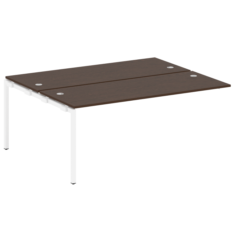 Metal System Quattro Проходной элемент рабочей станции на П-образном м/к 40БП.ПРС-СП-2.5 Венге Цаво/