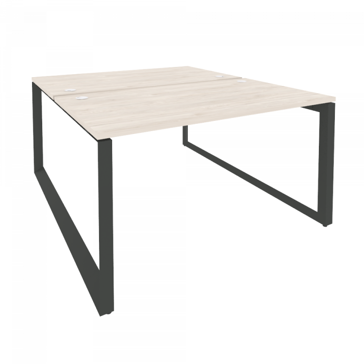 Onix Рабочая станция на О-образном м/к O.MO-D.RS-2.3.8 Денвер Светлый/Металл Антрацит 1380*1635*750