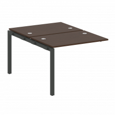 Metal System Quattro Проходной элемент рабочей станции на П-образном м/к 50БП.ПРС-СП-2.1 Венге Цаво/