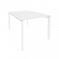 Onix Рабочая станция на П-образном м/к O.MP-D.RS-2.1.7 Белый Бриллиант/Металл Белый 980*1475*750