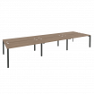 Onix Рабочая станция на П-образном м/к O.MP-D.RS-6.4.7 Дуб Аризона/Металл Антрацит 4740*1475*750