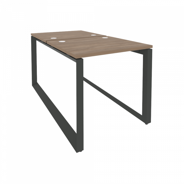 Onix Рабочая станция на О-образном м/к O.MO-D.RS-2.0.7 Дуб Аризона/Металл Антрацит 780*1475*750