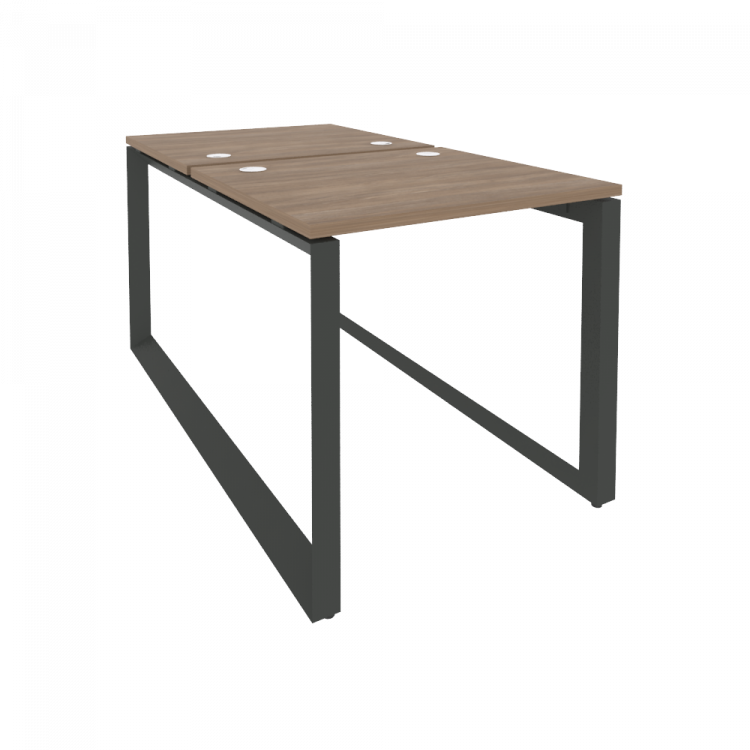 Onix Рабочая станция на О-образном м/к O.MO-D.RS-2.0.7 Дуб Аризона/Металл Антрацит 780*1475*750