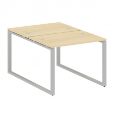 Metal System Рабочая станция на О-образном м/к БО.РАС-СП-2.1 Акация Лорка/Металл Серый 1000*1475*750