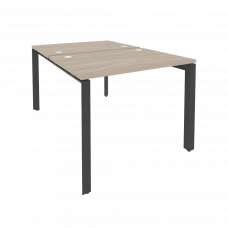 Onix Рабочая станция на П-образном м/к O.MP-D.RS-2.1.7 Дуб Аттик/Металл Антрацит 980*1475*750