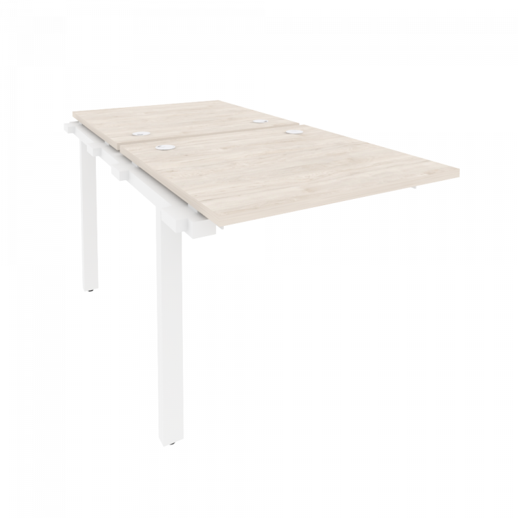 Onix Наборный элемент рабочей станции на м/к O.M-2.NRS-0.8 Денвер Светлый/Металл Белый 780*1635*750